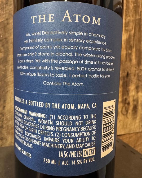 Atom Cabernet Sauvignon 2023 - Image 2