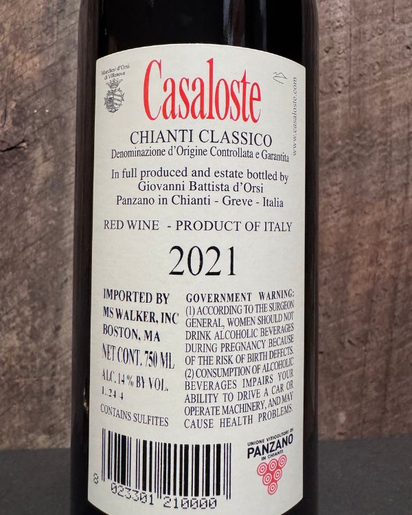 Casaloste Chianti Classico 2021 - Image 2