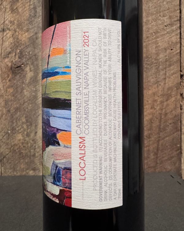 Localism Wines Cabernet Sauvignon Napa 2021 - Image 2