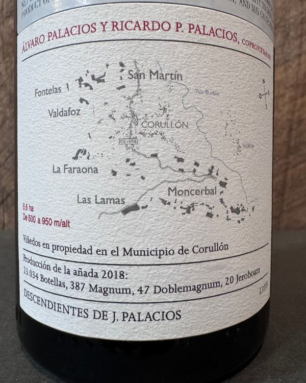 Palacios Bierzo Corullon 2018 - Image 2
