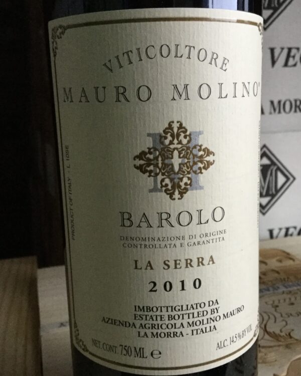Mauro Molino Barolo La Serra 2010
